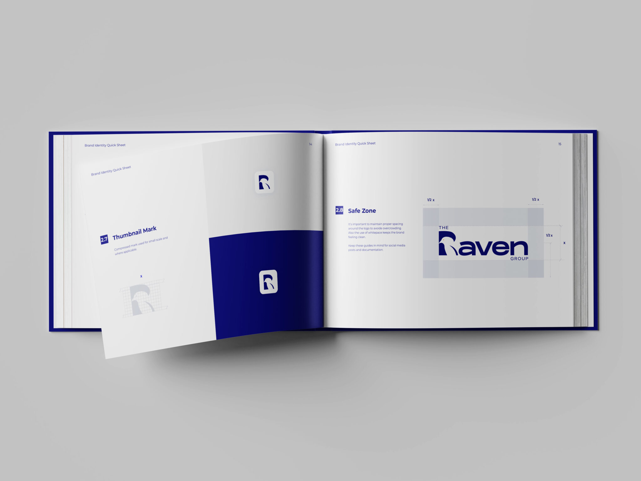 the raven group branding